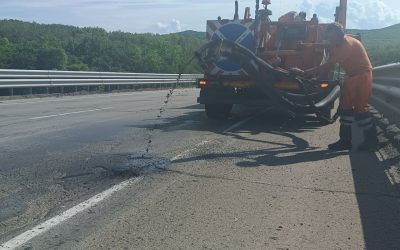 Услуги машины для ямочного ремонт асфальта - Калуга, заказать или взять в аренду