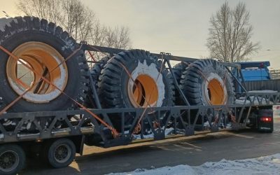 Тралы для перевозки больших грузовых колес - Козельск, заказать или взять в аренду