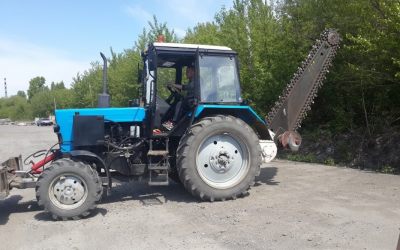 Поиск тракторов с барой грунторезом и другой спецтехники - Обнинск, заказать или взять в аренду