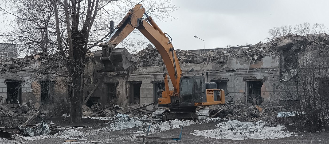 Демонтажные работы, услуги спецтехники в Обнинске